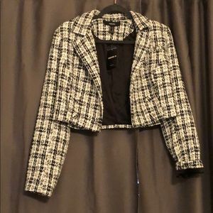 Forever 21 Cropped Blazer size M NWT